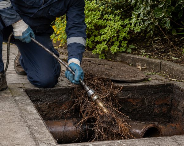 How We Remove Roots from Drains Twickenham