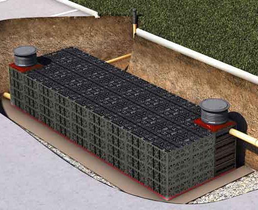Soakaway installation and replacement work with drainage materials at a residential property in Twickenham